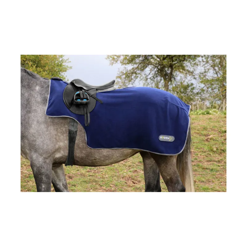 StormX Original Fleece Exercise Sheet in Navy